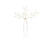 Épingles à cheveux blanches avec perles - 3 épingles élégantes avec perles pour mariée, accessoires de cheveux de mariage | Pour femmes, filles, mariées, demoiselles danses, etc