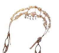 Épingles à cheveux chinoises, Couronne de la Sainte Mère Couvre-chef Hanfu Accessoires for cheveux à pampilles Accessoires Hanfu Style ancien