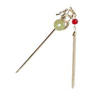 Épingles à cheveux chinoises en forme de dragon avec franges pour jupe de cheval