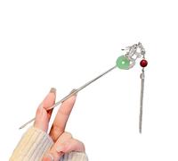 Épingles à cheveux chinoises en forme de dragon avec franges pour jupe de cheval