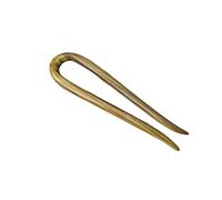 Épingles à cheveux chinoises en forme de U de 12 cm, double fourchette en bois, baguettes for banquet, robes de mariée, jupes(Green wingceltis)