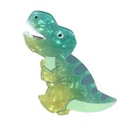 Épingles à cheveux de dinosaure en acrylique, pinces à cheveux de dinosaures drôles | Mignonnes pinces à cheveux en acrylique | Outils de coiffure en acrylique antidérapants, accessoires pour cheveux