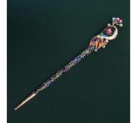Épingles à cheveux de mariage faites à la main, épingle à cheveux de mariage, épingles à cheveux de mariée, épingles à cheveux anciennes, bâtons de cheveux en cristal de style paon, bijoux de cheveux