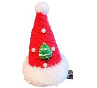 Épingles à cheveux de Noël - Décoration de cheveux de Noël - Outil de forme de cheveux | Design léger Clips de décoration de cheveux avec perle lumineuse pour les réunions de famille, les fêtes à