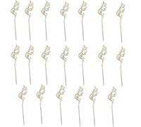 Épingles à cheveux en alliage ailes d'oiseaux pour costume Antique Coiffe Peignes à cheveux et bâtonnets Accessoires de cheveux vintage 20 pièces