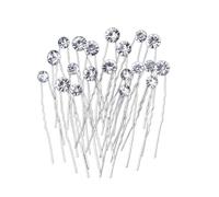 Épingles à cheveux en cristal brillant pour concours de beauté, bal de fin d'année, mariage, couvre-chef, décorations de cheveux étincelantes