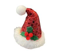 Épingles à cheveux en forme de bonnet de Noël, filles, punk, bec de canard, festival, queue de cheval, pince à cheveux pour cosplay, pince à cheveux Père Noël pour le quotidien, petites et jolies