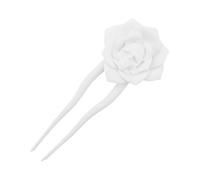 Épingles à Cheveux en Forme de U | Barrette Gothique Crâne et Rose pour Femmes | Accessoires Coiffure Femme pour Chignons et Tresses Longues Décorations Florales