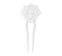 Épingles à Cheveux en Forme de U - Barrette Squelette Rose en U pour Cheveux Longs,Accessoires Capillaires Femme avec Fleur Squelette pour Coiffures Décoratives (Anniversaires, Fêtes, Voyages)