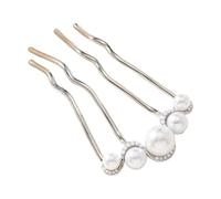 Épingles à cheveux en forme de U pour chignon fin et épais à 4 broches - Accessoires de coiffure vintage - Fourchettes françaises