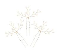 Épingles À Cheveux En Perles 3 pièces clips de mode