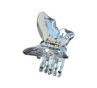 Épingles à cheveux Épingle à cheveux papillon transparente colorée Épingle à cheveux en forme de papillon Tresse latérale Soins de la peau des femmes Maquillage nettoyant for le visage Épingle à cheve