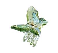 Épingles à cheveux Épingle à cheveux papillon transparente colorée Épingle à cheveux en forme de papillon Tresse latérale Soins de la peau des femmes Maquillage nettoyant for le visage Épingle à cheve