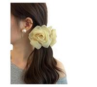 Épingles à cheveux et accessoires, compatibles for les femmes filles, griffes, bonbons, mode tendance, attrape-cheveux, fleurs de crabe, queue cheval(Deep purple - Flower)