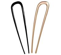 Épingles à cheveux françaises en alliage en forme de U, 2 pièces, 4, 3 pouces, fourchettes à cheveux Vintage, épingles de coiffure antidérapantes pour femmes et filles