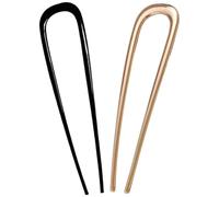 Épingles à cheveux françaises en alliage en forme de U, 2 pièces, 4, 3 pouces, fourchettes à cheveux Vintage, épingles de coiffure antidérapantes pour femmes et filles