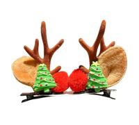 Épingles à cheveux pour Noël et les fêtes de fin d'année, confortables et confortables, décoration faite à la main pour femmes et filles