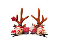 Épingles à cheveux pour Noël et les fêtes de fin d'année, confortables et confortables, décoration faite à la main pour femmes et filles