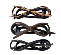 Épingles à coiffer - Jolies pinces tendance pour queue de cheval | Accessoires décoratifs, 11,4 x 3,9 cm | Ensemble de supports de queue de cheval tendance créatifs et confortables | Collection