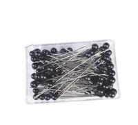 Épingles à coudre 100 pièces aiguilles peler 38mm tête sphérique en verre punaises droite Quilting(G)