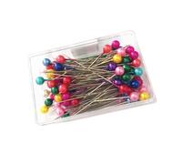 Épingles à coudre 100 pièces aiguilles peler 38mm tête sphérique en verre punaises droite Quilting(H)