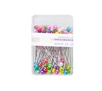 Épingles À Coudre,Epingles A Tete Ronde, Épingles Droites pour Tissu, Épingles De 40 Mm avec Boîte, pour Les Magasins De Tailleur, Design De Vêtements Personnels, Fixation De Robe De Mariée