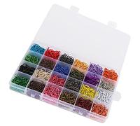 Épingles À Nourrice en Métal, 1200Pcs Marqueurs de Maille en Forme de Gourde, 24 Couleurs Gourde Épingles, Calabash Pins de Sécurité, Épingle À Calebasse pour L'Artisanat de Vêtements Et de Bricolage