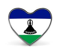 Épingles À Revers Personnalisées Avec Drapeaux Nationaux Du Royaume Du Lesotho Carrées Rondes Ou En Forme De Cœur Pour Hommes Et Femmes Pour Mariage Discours Réunions Fêtes