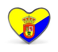 Épingles À Revers Personnalisées Avec Le Drapeau De Gran Canaria - Pour Homme Et Femme Fête Discours Réunion Cadeau De Couple