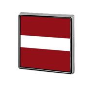 Épingles À Revers Personnalisées Avec Le Drapeau De La Lettonie - Pour Homme Et Femme Pour Une Fête Un Discours Une Réunion Ou Un Cadeau De Couple
