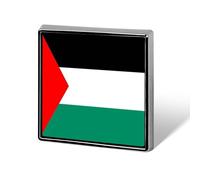 Épingles À Revers Personnalisées Avec Le Drapeau De L'État De Palestine - Pour Homme Et Femme Fête Discours Réunion Cadeau De Couple