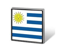 Épingles À Revers Personnalisées Avec Le Drapeau De L'Uruguay - Pour Homme Et Femme Fête Discours Réunion Cadeau De Couple