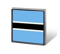 Épingles À Revers Personnalisées Avec Le Drapeau National De La République Du Botswana En Forme De Carré De Cercle Cœur Pour Homme Et Femme Pour Mariage Discours Réunion Fête Cadeau