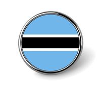 Épingles À Revers Personnalisées Avec Le Drapeau National De La République Du Botswana En Forme De Carré De Cercle Cœur Pour Homme Et Femme Pour Mariage Discours Réunion Fête Cadeau