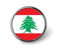 Épingles À Revers Personnalisées Avec Le Drapeau National De La République Du Liban Pour Homme Et Femme Pour Fête Discours Réunion Cadeau De Couple