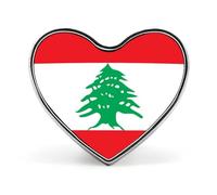 Épingles À Revers Personnalisées Avec Le Drapeau National De La République Du Liban Pour Homme Et Femme Pour Fête Discours Réunion Cadeau De Couple