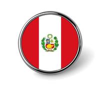 Épingles À Revers Personnalisées Avec Le Drapeau National De La République Du Pérou En Forme De Carré De Cercle Cœur Pour Homme Et Femme Pour Mariage Discours Réunion Fête Cadeau