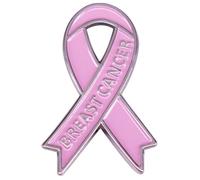 Épingles à ruban rose en émail pour la sensibilisation au cancer du sein - Épinglettes en forme de ruban rose pour la sensibilisation au cancer du sein - Épingles à ruban rose pour femmes et filles -