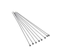 Épingles À Tête De Bijoux 200 Pièces Tête Sphérique en Métal Droite Facile À Utiliser pour Les Créateurs De Bijoux Et Les Amateurs D'artisanat