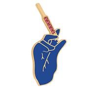 Épingles bleues en forme de dessin animé pour infirmière, broche médicale en alliage pour médecins, infirmières, cadeau mignon pour sac à dos, broche esthétique fantaisie pour vêtements, sacs, vestes