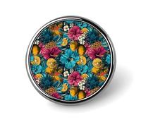 Épingles colorées en émail imprimé ananas citron pour sac à dos - Jolie veste, manteau, chapeau, sacs, pin's fantaisie drôle et unique pour femmes et hommes