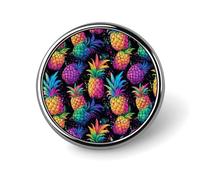 Épingles colorées en émail imprimé ananas pour sac à dos - Jolie veste, manteau, chapeau, sacs, pin's fantaisie fantaisie pour femmes et hommes