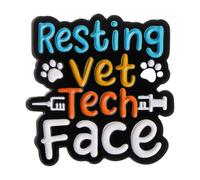 Épingles colorées en émail Slogan pour encourager le bien-être des animaux et les réalisations créatives, Normale, Métal non précieux