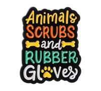 Épingles colorées en émail Slogan pour encourager le bien-être des animaux et les réalisations créatives, Normale, Métal non précieux