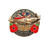 Épingles Commémoratives De Grande-Bretagne - Broche Emblème En Métal | Épingles Royales Britanniques, Épingles Commémoratives De Londres Adaptées À L'angleterre, Badge D'anniversaire N'oublie Jamaiis