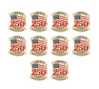 Épingles d ' insigne commémoratives du 250e anniversaire des Américains, artisanat en alliage pour les collectionneurs et les passionnés d ' histoire, officiels commémoratifs d ' événements