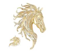 Épingles De Broche Pour Femmes,Design De Tête De Cheval Drôle - Broches Animales Et Épingle À Robe - Pour Hommes Femmes Garçons Jeunes Adolescents Époux Épouse Fils Fille Famille Et Amis