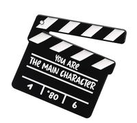 Épingles de film, broche de film,Lights Camera Action ClapperBoard Pins - Accessoire de broche de revers de voyage en métal pour les poignées, les vêtements et le bandoulière, Se référer à la
