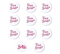 Épingles de mariée et d ' escouade de mariée, Badges de fête de mariage, épingles à boutons de nuptiale pour ensemble d ' insignes en fer blanc de mariage 6/8 / 11 pièces