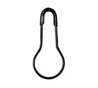 Épingles de sûreté Pony Laiton 22mm Noir - 1x10pcs